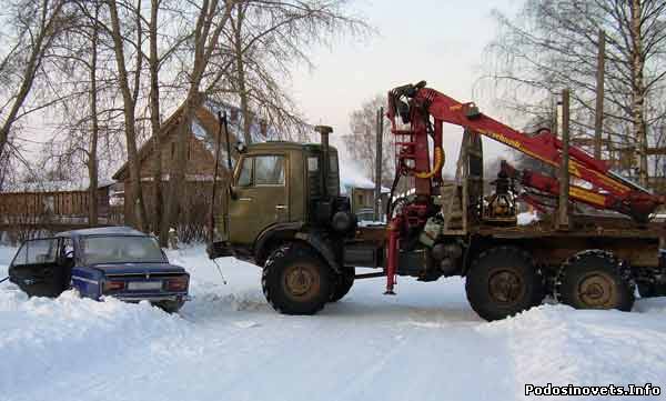 Автомобильная авария в Подосиновце